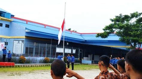 Semangat Untuk Bangkit LPKA Kelas I Medan Laksanakan Upacara