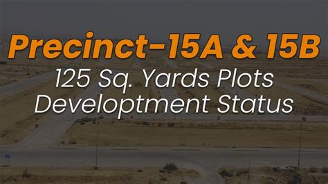 Precinct 15A Precinct 15B Detailed Development Status Latest Update