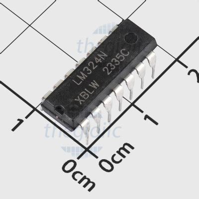 XBLW LM324N IC OPAMP General Purpose Amplifier 4 Circuit 1MHZ 14 DIP