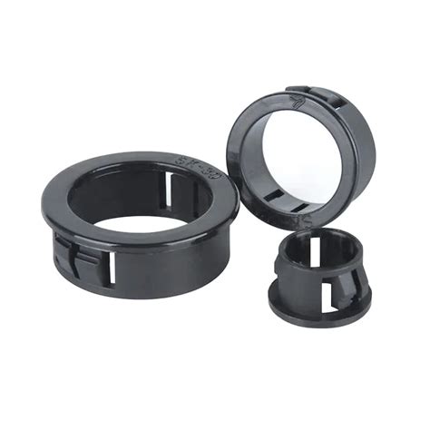 Open Closed Black White Quality Bushing Buckle Protective Coil Safety