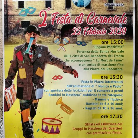 Festa Di Carnevale Di Porto DAscoli SOCIALCICERO