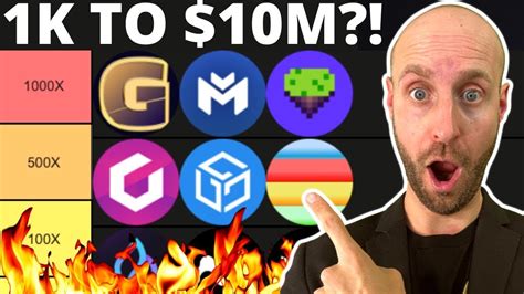 TOP 10 BEST TINY CRYPTO ALTCOINS TO TURN 1K INTO 10M DON T MISS