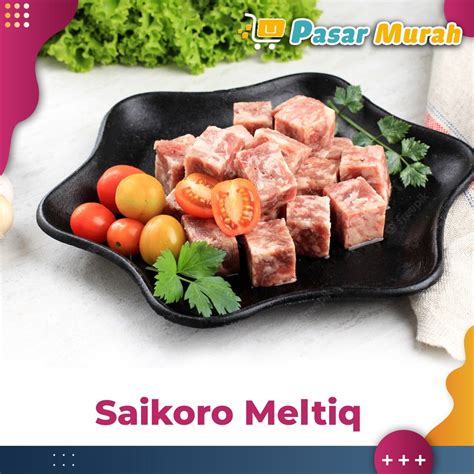 Jual SAIKORO BEEF MELTIQUE CUBES STEAK 2cm X 2cm Pack 250 Gram Shopee