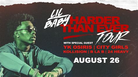 lil baby harder than ever tour live August 26 at HOB ticket giveaway ...