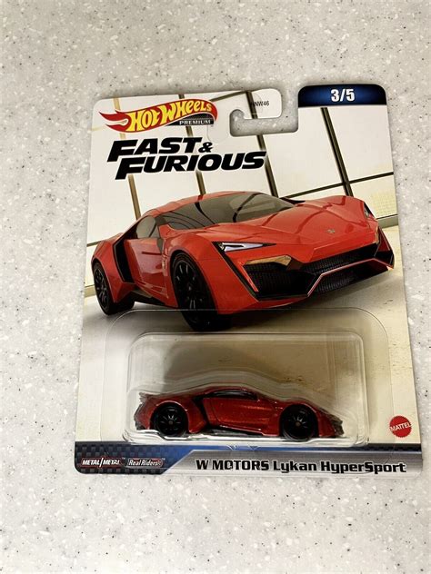 Hot Wheels W Motors Lykan Hypersport Fast And Furious Hnw B Ebay