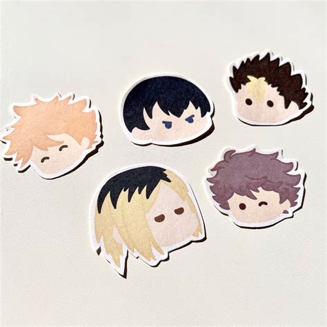 Haikyuu Sticker Pack Etsy