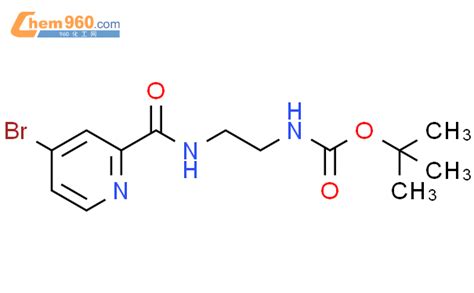 103878 46 2 Carbamic Acid 2 4 Bromo 2 Pyridinyl Carbonyl Amino