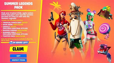 Fortnite: Summer Legends Pack (XBOX ONE) cheap - Price of $9.69