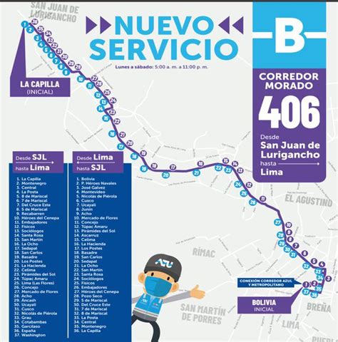 Corredor Morado Conoce La Nueva Ruta 406 Que Va Desde San Juan De