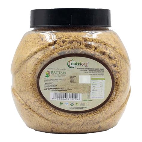 Buy Nutriorg Certified Organic Jaggery Powder 700g Online And Get Upto 60