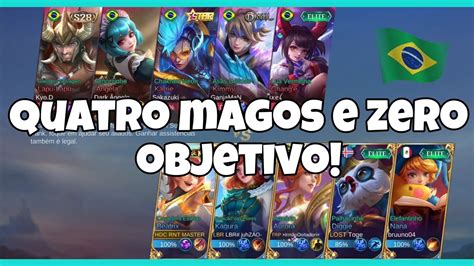 Jogando De Beatrix Na Jungle E Mais Quatro Magos Mobile Legends Bang