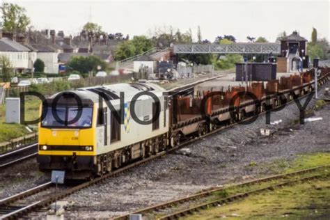 Uk Diesel Train Railway Photograph Of Class 60 60038 Loco Rm60 194 £1