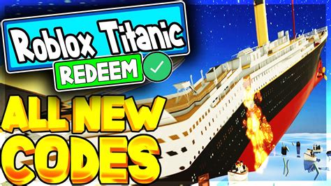 All New Secret Op Working Codes⚓️ Roblox Titanic ⚓️2021 Youtube