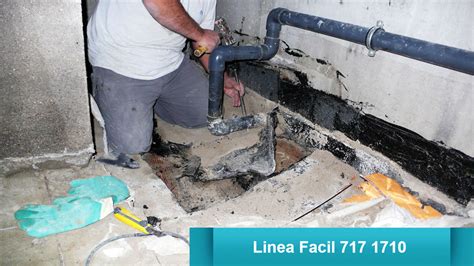 Plomeros Bogotá Línea Fácil 717 1710 Reparación de filtraciones Bogotá