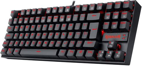 Teclado MecÂnico Redragon Kumara Led Vermelho Abnt2 Anti Ghosting Mult