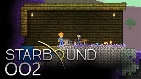 Starbound Hd Erstes Crafting Erstes Haus Let S Play