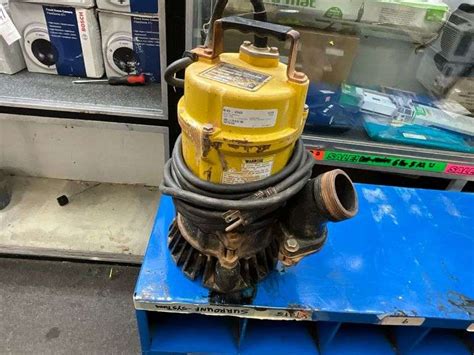 Wacker Neuson Pst Sump Pump Volt Discharge Gpm W