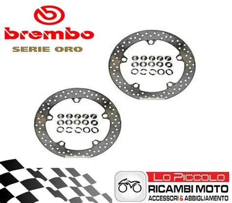 Dischi Freno Anteriori Brembo Con Boccole Oro Bmw R Gs Adventure