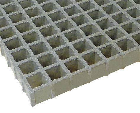 FIBERGRATE Fibergrate Impact Resistant Grating Fiberglass Molded