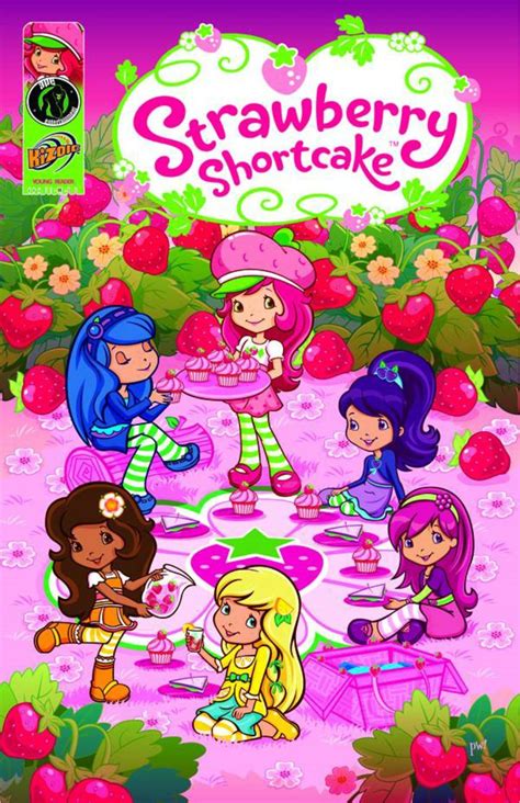 Strawberry Shortcake Digest Volume 1 Berry Fun Collection Retro Poster Picture Collage Wall