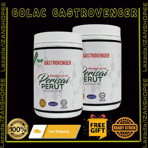 rawat gastrik  gerd golac gastrovenger original hq  botol lazada