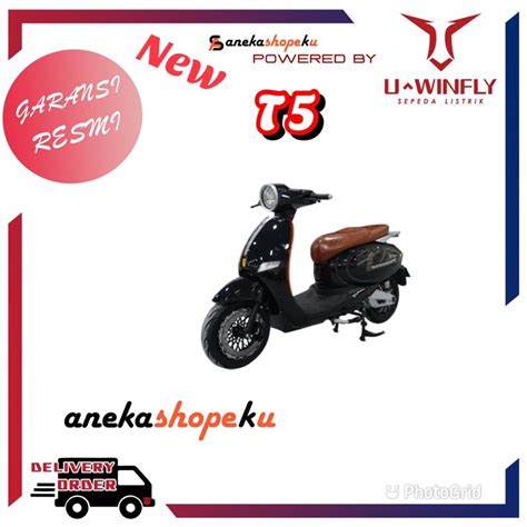 Jual Motor Listrik Vespa T5 Uwinfly T5 Motor Listrik Uwinfly Shopee