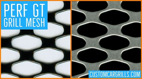 Perforated Gt Universal Aluminum Grill Mesh By