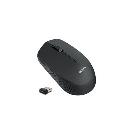 Intex 2.4G Power Plus Wireless Mouse Wireless Optical Mouse (2.4GHz ...