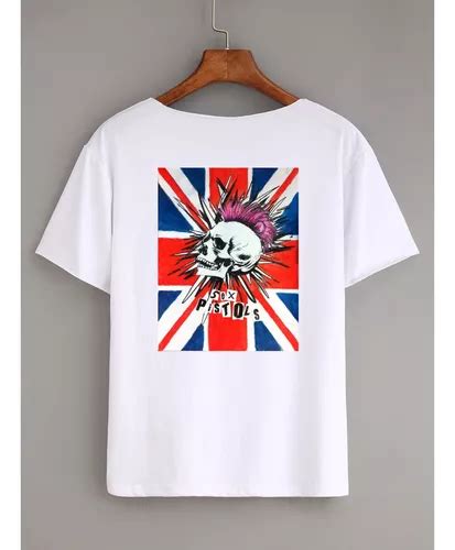 Camiseta Banda Sex Pistols Poliéster Parcelamento sem juros