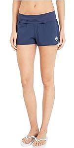 Amazon Roxy Juniors Golden Girl Fixed Criss Cross Tri Bikini Top Light Jade Large