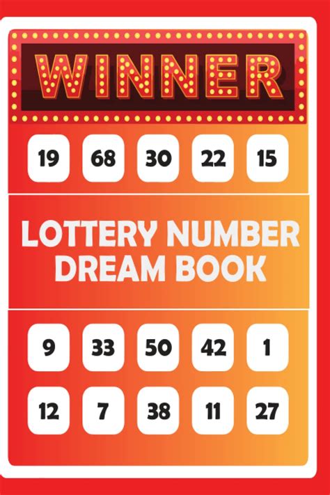 Amazon Lottery Number Dream Book Lottery Record Tracker For