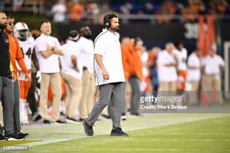 Manny Diaz Coaching Photos and Premium High Res Pictures - Getty Images