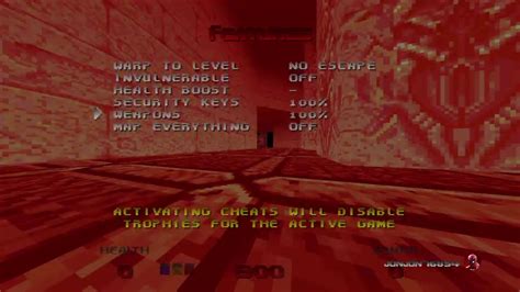 Doom 64 With Cheats Ps4 Gameplay Youtube