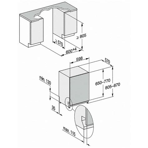 מדיח כלים אינטגרלי מלא דגם G 7060 SCVi מילה Miele קרייזמן חשמל