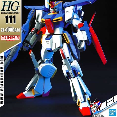 BANDAI GUNPLA HIGH GRADE UNIVERSAL CENTURY HGUC HG 1 144 ZZ GUNDAM