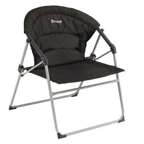 Outwell Silla De Camping Plegable Campana Negro