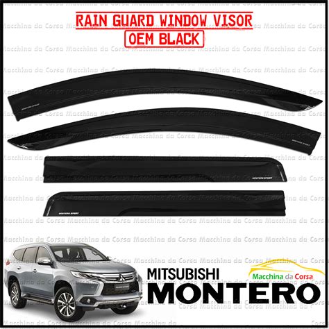 Mitsubishi Montero Sport Oem Type Rain Guard Window Visor