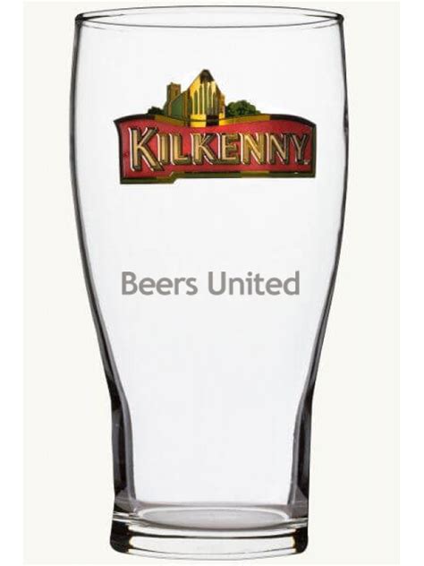 Kilkenny Pint Beer Glasses Set Of 6 500ml Beers United