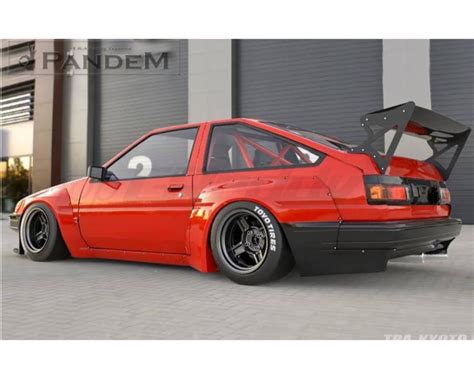 Pandem Wide Body Aero Kit Wo Wing Toyota Corolla Ae86 Trueno Hatchback