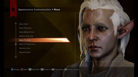 Dragon Age Inquisition Attractive Male Elf Youtube