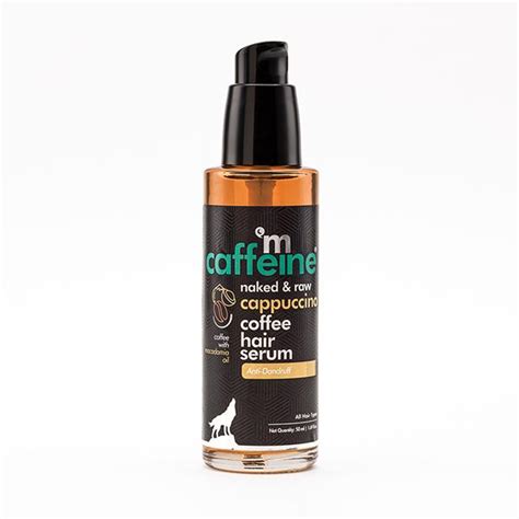 Buy Mcaffeine Naked Raw Cappuccino Coffee Hair Serum 50 Ml Online At