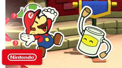 Paper Mario Color Splash Time To Make A Splash Youtube