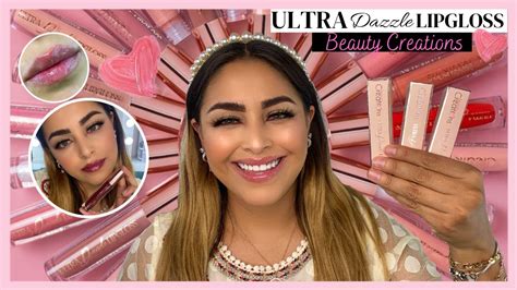 BEAUTY CREATIONS ULTRA DAZZLE LIP GLOSS COLECCIÓN COMPLETA DE 24