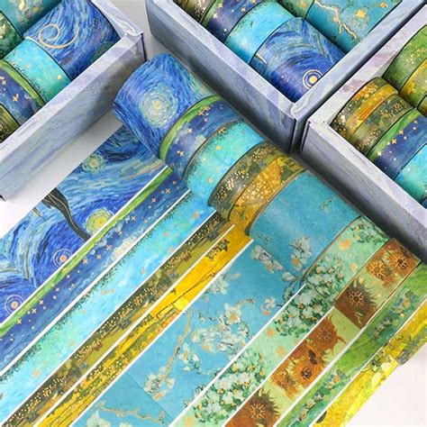 Van Gogh Masking Tapes Set Collection Of Paintings Van Gogh