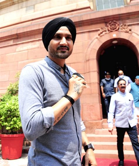 Aap Mp Harbhajan Singh At Parliament During The Monsoon Session