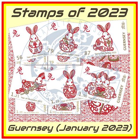 Stamps of 2023: Guernsey (January 2023) – Mark Joseph Jochim