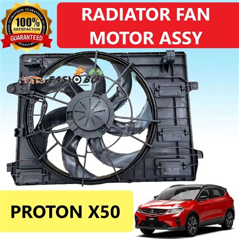 Radiator Cooling Fan Motor Assy Set Proton X X Fan Blade Motor