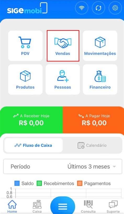 Como Imprimir Recibo De Venda No Sige Mobi Central De Ajuda Sige Cloud