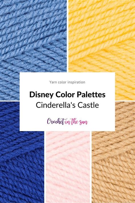 Disney color palette for crochet projects home decor and other craft ideas – Artofit