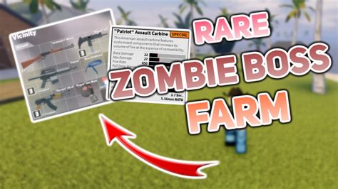 ROBLOX APOCALYPSE RISING 2 HOW TO FARM FOR RARE ZOMBIE BOSSES AND